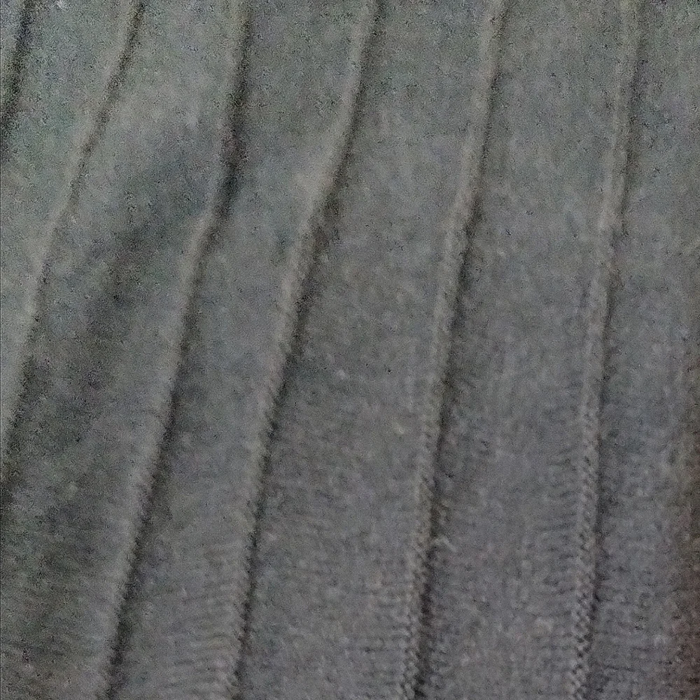 Eileen Fisher Italian Wool Ribbed Scoop Neck Dress - Picture 4 of 10